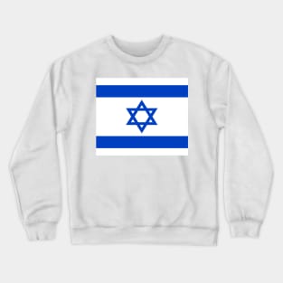 Israel Flag Crewneck Sweatshirt